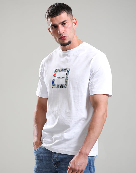 Marshall Artist - Adored Box Logo Tee - White
