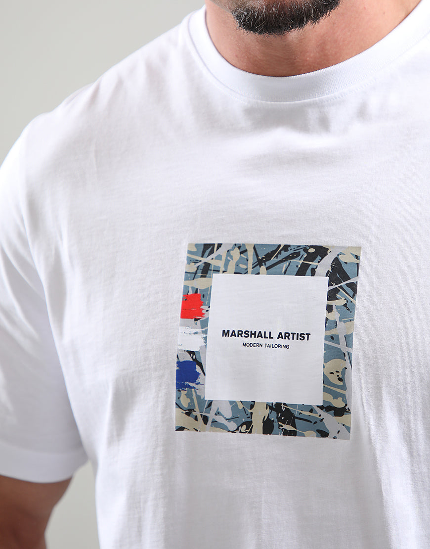Marshall Artist - Adored Box Logo Tee - White
