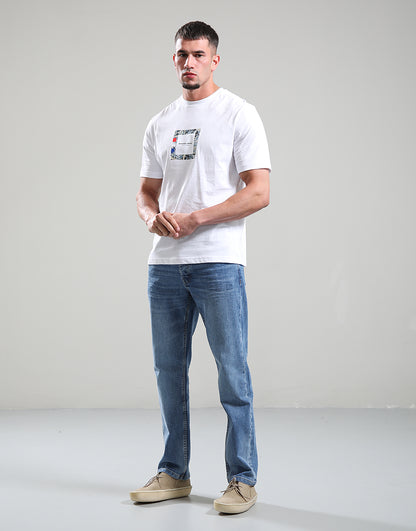 Marshall Artist - Adored Box Logo Tee - White