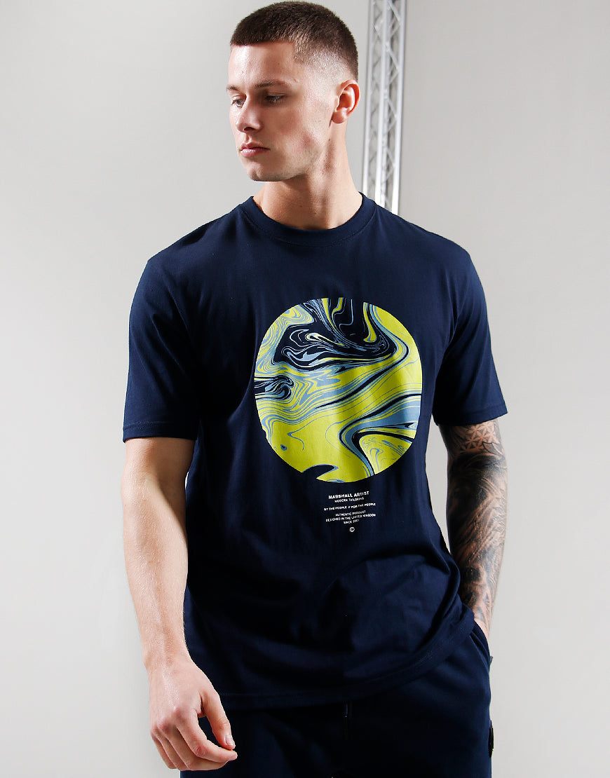 Marshall Artist - Akwa T-Shirt - Navy