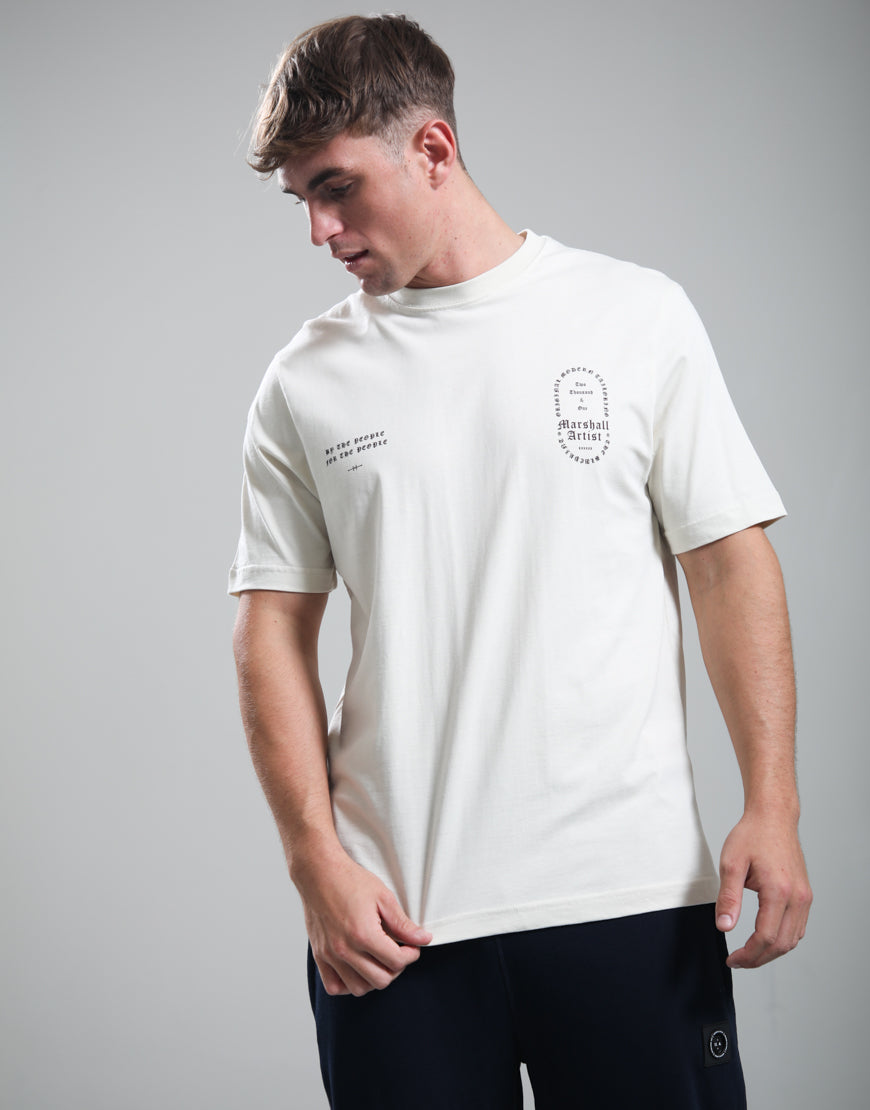 Marshall Artist | Blueprint T-Shirt - Silverbirch