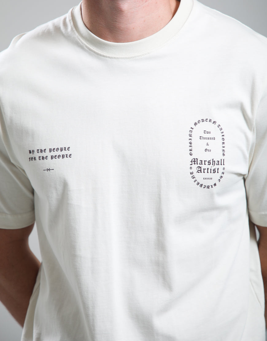 Marshall Artist | Blueprint T-Shirt - Silverbirch