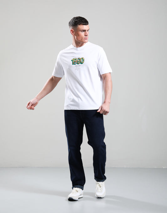 Marshall Artist | ‘Bob’s Yer Uncle’ 1990 Graphic T-Shirt – White