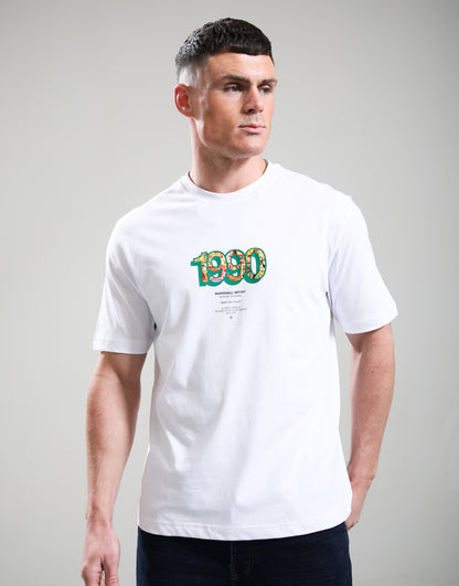 Marshall Artist | ‘Bob’s Yer Uncle’ 1990 Graphic T-Shirt – White