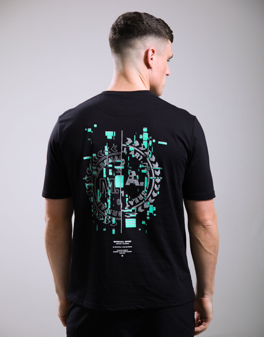 Marshall Artist | Glitch Theory T-shirt - Black