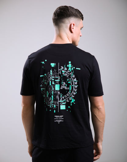 Marshall Artist | Glitch Theory T-shirt - Black
