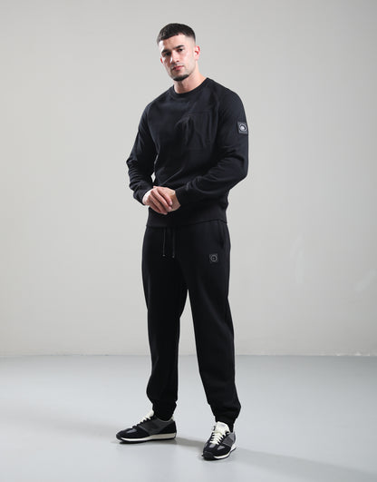 Marshall Artist | Lennox Crew Neck - Black