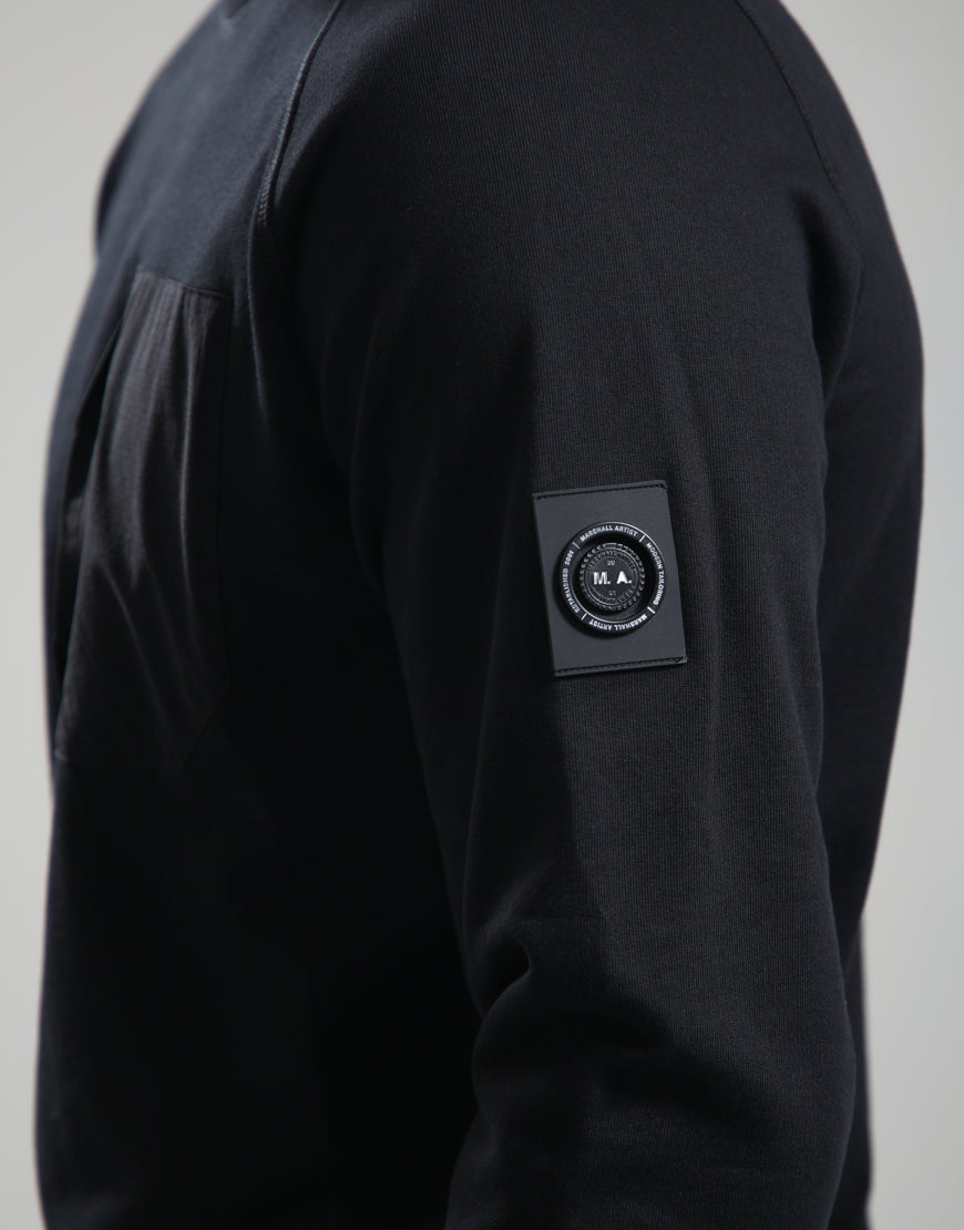 Marshall Artist | Lennox Crew Neck - Black