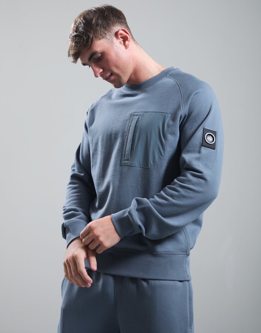 Marshall Artist Lennox Crew Neck Storm Grey