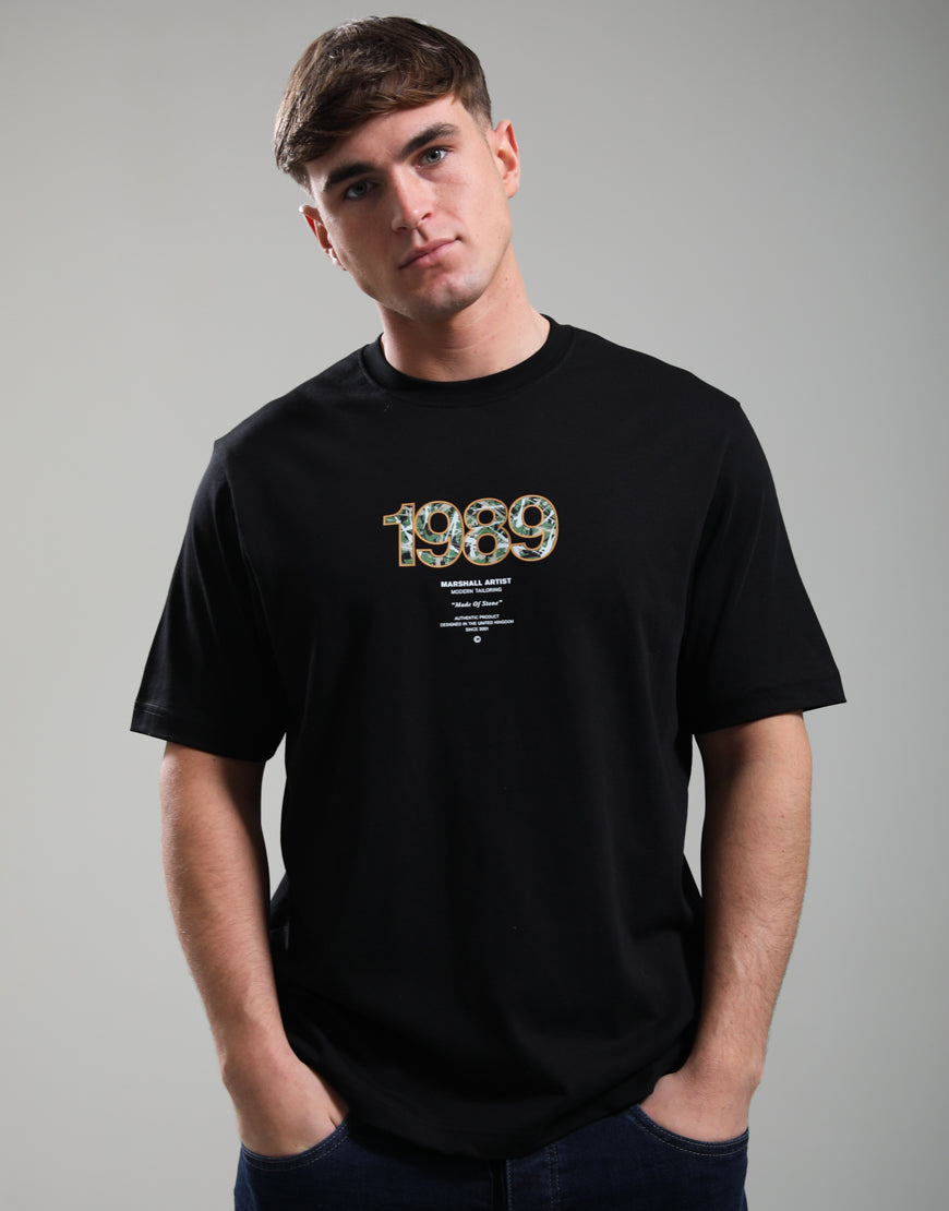 Marshall Artist | ‘Made Of Stone’ 1989 Graphic T-Shirt | Black