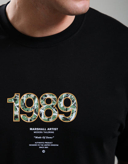 Marshall Artist | ‘Made Of Stone’ 1989 Graphic T-Shirt | Black