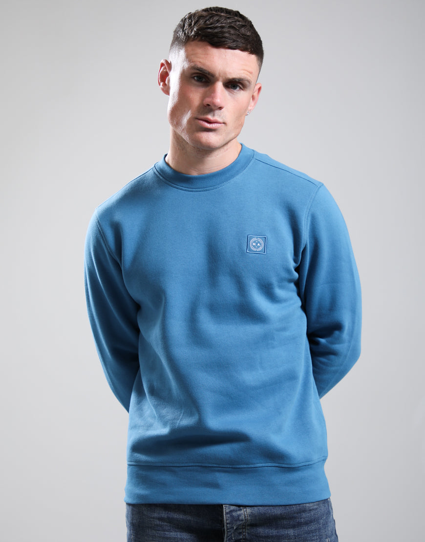 Marshall Artist - Marchio Crew Neck Sweat - Teal