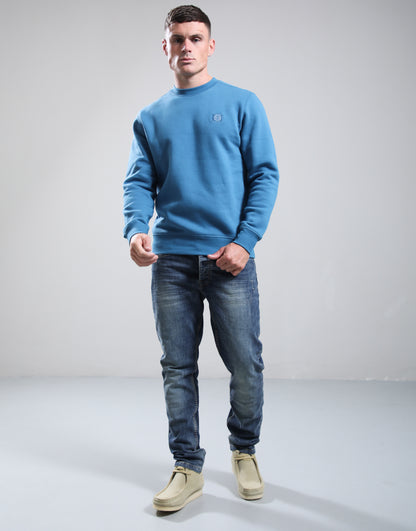 Marshall Artist - Marchio Crew Neck Sweat - Teal