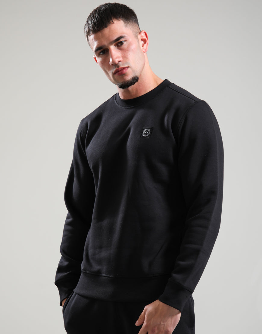Marshall Artist - Marchio Crew Neck Sweat - Black