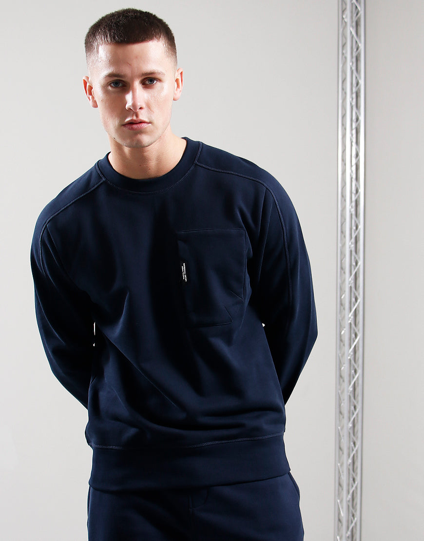 Marshall Artist - Minerva Crew Sweat - Navy