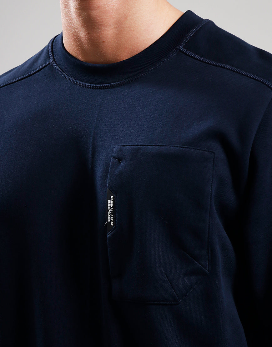 Marshall Artist - Minerva Crew Sweat - Navy