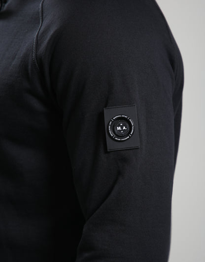 Marshall Artist | Siren 1/4 Zip Sweat - Black