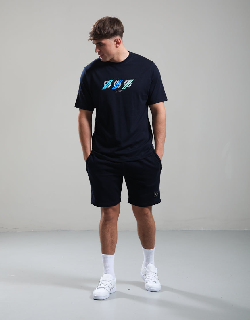 Marshall Artist | Treble Graphic T-Shirt - Navy