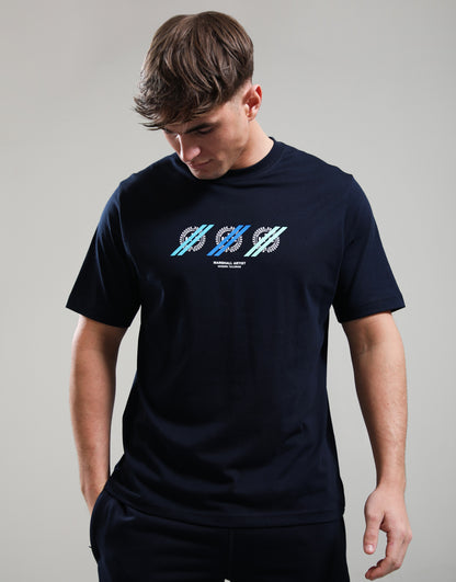 Marshall Artist | Treble Graphic T-Shirt - Navy