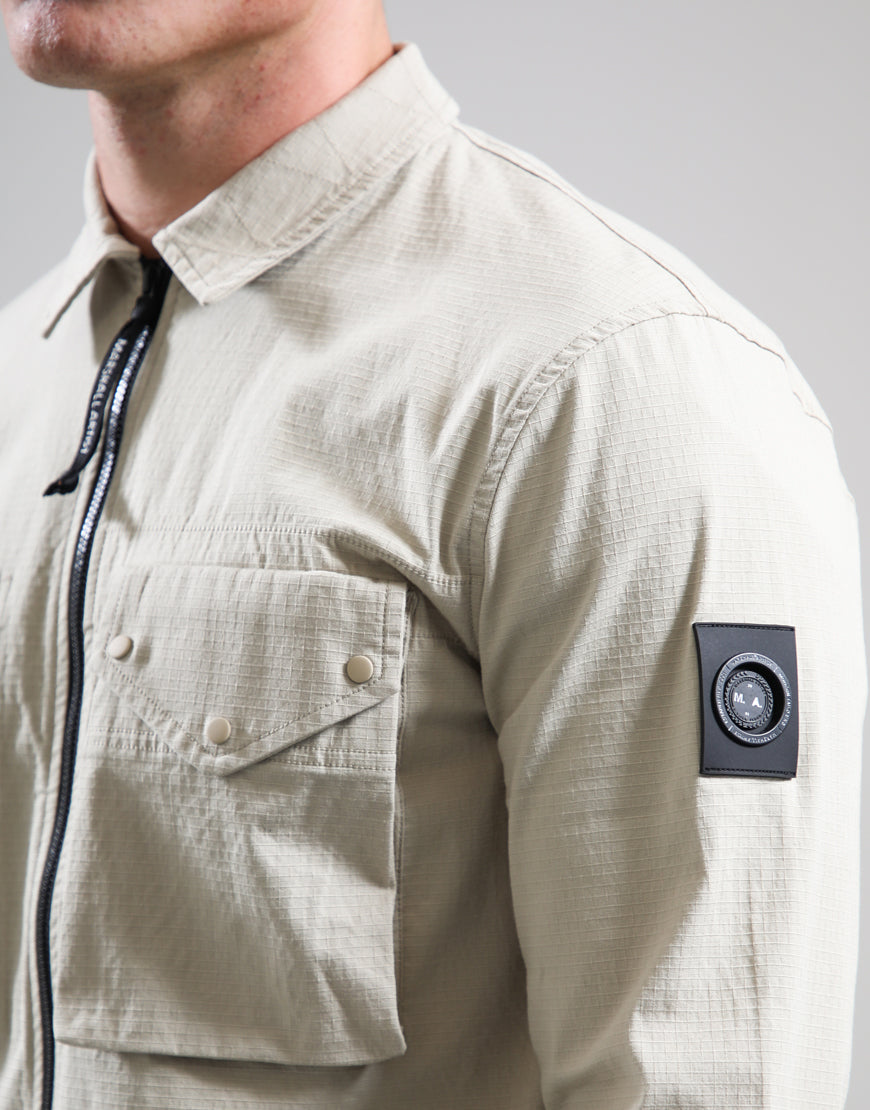 Marshall Artist - Vena Overshirt - Stone