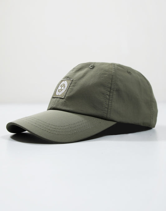 Marshall Artist - Woven Badge Cap - Khaki
