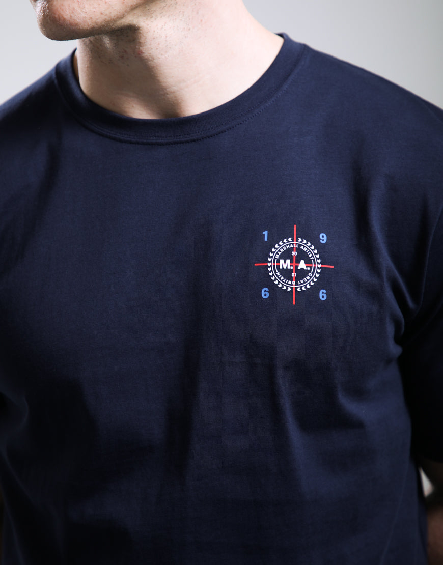 Marshall Artist | Zero Twenty Six T-Shirt - Navy